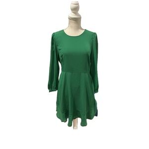 J. Crew Emerald Green Dress sz 6
